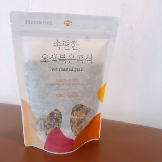 그레잇푸드 유기농 곡물로 만든 속편한 오색 볶은곡식 2봉 — 5점을 준 리뷰어가 2021년 3월 올린 사용 사진