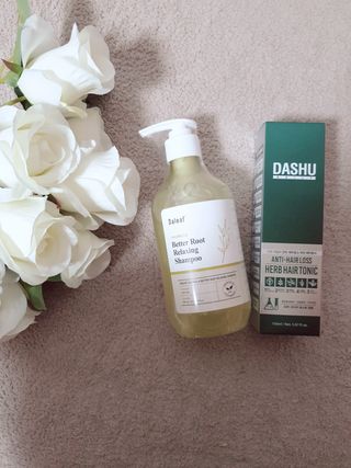 달리프 클로렐라 베러 루트 릴렉싱 샴푸 500ml — 5점을 준 리뷰어가 2021년 1월 올린 사용 사진