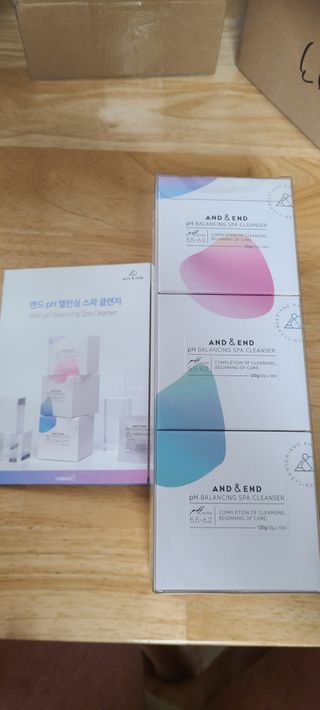 앤앤드 앤드앤엔드 pH 밸런싱 스파클렌저 — 4점을 준 리뷰어가 2021년 2월 올린 사용 사진