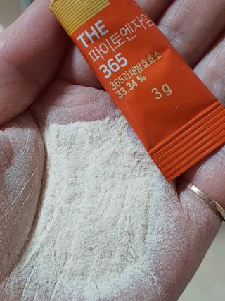[닥터루템]맛있는 파인애플맛 과채효소 THE파이토엔자임365 1box (30포) — 5점을 준 리뷰어가 2022년 10월 올린 사용 사진