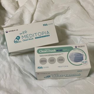 나무드 [식약처허가] KF-AD 국내생산 메디토피아 비말차단 마스크 50매 대대형 헬스 운동 2 BOX — 5점을 준 리뷰어가 2021년 10월 올린 사용 사진