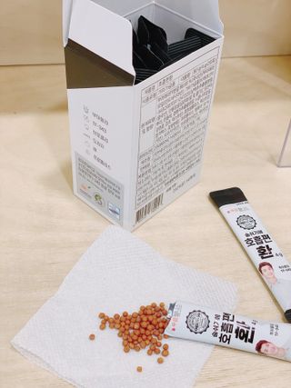 푸름웰니스 부아메라 프로폴리스 도라지 호흡편환 20포 — 5점을 준 리뷰어가 2022년 2월 올린 사용 사진