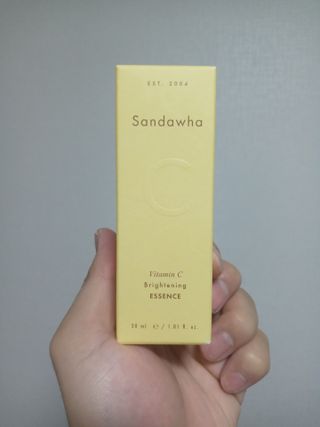 스킨큐어 산다화 비타민c 화이트닝 에센스 30ml — 5점을 준 리뷰어가 2021년 7월 올린 사용 사진