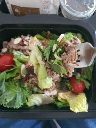 참살이도시락 작심삼일 샐러드도시락 3개 맛보기 새벽배송 또는 택배배송 — 5점을 준 리뷰어가 2021년 7월 올린 사용 사진