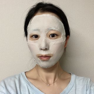 아이디플라코스메틱 페이스핏 플라스터 마스크 _ 리뉴얼 — 5점을 준 리뷰어가 2021년 7월 올린 사용 사진