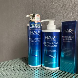 헤어플러스 단백질탈모샴푸 500ml+단백질본드앰플 145ml — 5점을 준 리뷰어가 2021년 3월 올린 사용 사진