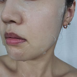 코드네이처 비아미 시카 더블 앰플 과 마스크[5장] — 5점을 준 리뷰어가 2021년 7월 올린 사용 사진