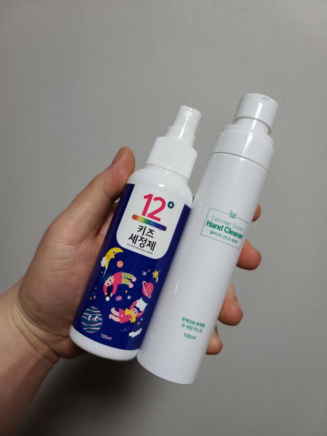 셀바이져 항균 스프레이 핸드워시 + 키즈세정제 SET 리뷰 사진