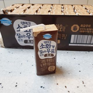 [구매평]덴마크 소화가 잘되는 우유로 만든 초코, 190ml, 24개 — 5점을 준 리뷰어가 2025년 2월 올린 사용 사진