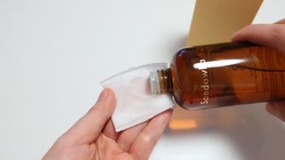 스킨큐어 산다화 비타민c 화이트닝 토너 150ml — 5점을 준 리뷰어가 2022년 2월 올린 사용 사진