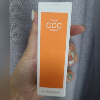 더마 사이언스 비타민 CCC 앰플 기미 브라이트닝 세럼 30ml — 5점을 준 리뷰어가 2021년 8월 올린 사용 사진