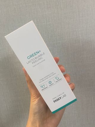 파시랩 그린 플러스 락토 버블 필링 — 5점을 준 리뷰어가 2021년 5월 올린 사용 사진
