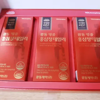광동생활건강 광동 명품 홍삼정데일리 10mL x 30포 — 5점을 준 리뷰어가 2023년 4월 올린 사용 사진