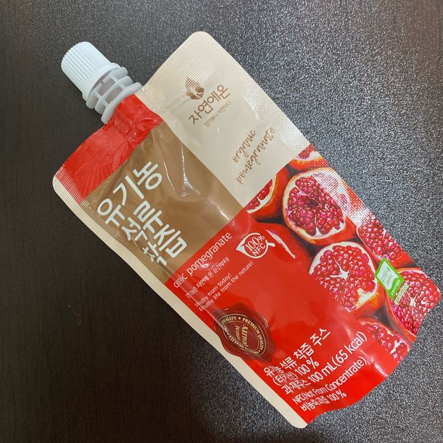 자연에온 유기농 석류 착즙 100mL 10개입 2BOX 리뷰 사진