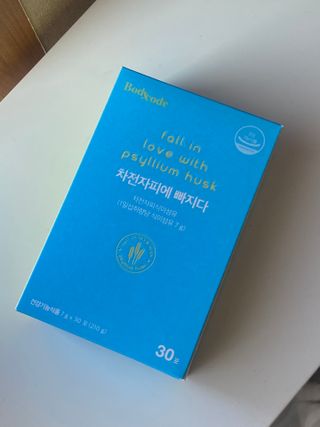 메디포스트 모비타 바디코드 식이섬유 차전자피에 빠지다 30포 — 3점을 준 리뷰어가 2023년 1월 올린 사용 사진