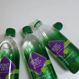몽베스트 Montbest with Sparkling water Lime20병 — 5점을 준 리뷰어가 2022년 9월 올린 사용 사진