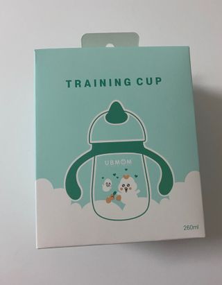 유비맘 트라이탄 코니빨대컵_컬러 랜덤 발송 — 5점을 준 리뷰어가 2021년 1월 올린 사용 사진