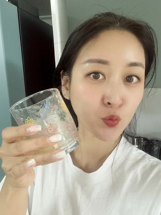 메디포스트 모비타 바디코드 식이섬유 차전자피에 빠지다 30포 — 5점을 준 리뷰어가 2022년 11월 올린 사용 사진