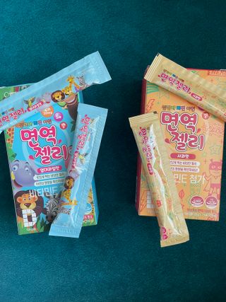 다나음 셀렌에 빠진 아연면역젤리 열대과일맛+사과맛 — 5점을 준 리뷰어가 2021년 3월 올린 사용 사진