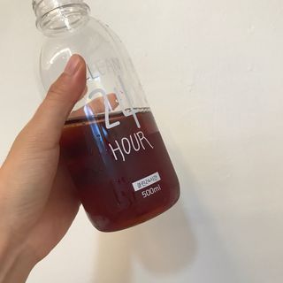 클린24시간 1BOX(5포) + 전용보틀(500ml) — 5점을 준 리뷰어가 2022년 7월 올린 사용 사진