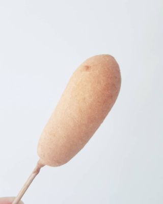 오마뎅 한우핫도그 — 5점을 준 리뷰어가 2021년 5월 올린 사용 사진