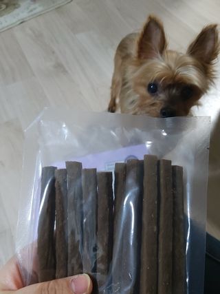 My Pet Care 천연단백질 치아건강에 개좋아 — 5점을 준 리뷰어가 2021년 1월 올린 사용 사진