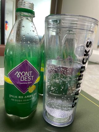 몽베스트 Montbest with Sparkling water Lemon OR Lime 20병(랜덤) — 5점을 준 리뷰어가 2022년 6월 올린 사용 사진
