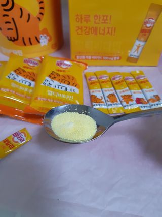 광동생활건강 프리 [광동] VB와 VC를 함유한 멀티 비타민 비타 500 데일리 스틱 180포 — 5점을 준 리뷰어가 2022년 6월 올린 사용 사진