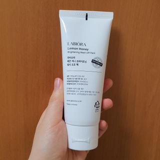 라비오라 레몬 허니 브라이트닝 워시오프 팩 100g — 4점을 준 리뷰어가 2022년 7월 올린 사용 사진