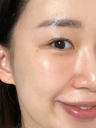 산다화 비타민C 화이트닝 크림 — 5점을 준 리뷰어가 2023년 4월 올린 사용 사진