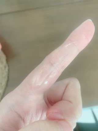 SOONWITH 바이오 수퍼 아쿠아 하이드로 젤 크림 — 5점을 준 리뷰어가 2021년 2월 올린 사용 사진