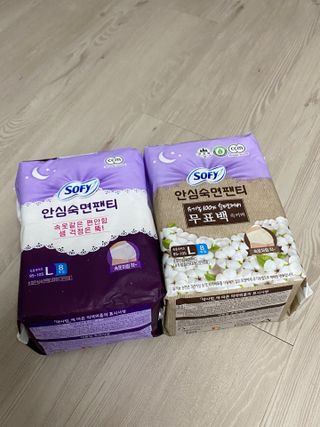 LG유니참 쏘피SOFY [SOFY] 안심숙면팬티/무표백속커버 — 5점을 준 리뷰어가 2021년 4월 올린 사용 사진
