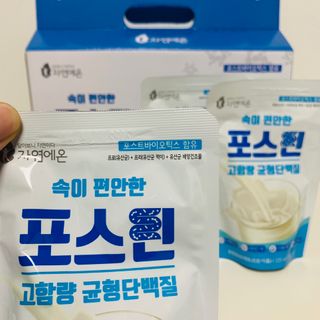 자연에온 마시는 프로틴 고함량 균형단백질 음료 포스틴 125ml 10개입 1BOX — 4.5점을 준 리뷰어가 2021년 3월 올린 사용 사진