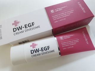 이지듀 DW-EGF 크림 다이브좀_콜라겐이 쏙쏙, 탄력피부로 다이빙 — 5점을 준 리뷰어가 2021년 2월 올린 사용 사진