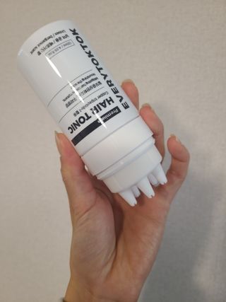 소담스퀘어 상암 에브리톡톡 헤어토닉 120ml — 5점을 준 리뷰어가 2022년 11월 올린 사용 사진