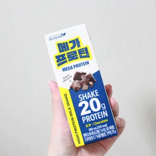 바디랩 프로틴음료 단백질쉐이크 메가프로틴 — 5점을 준 리뷰어가 2022년 4월 올린 사용 사진