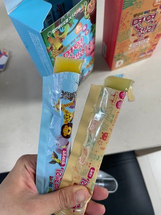 다나음 셀렌에 빠진 아연면역젤리 열대과일맛+사과맛 — 5점을 준 리뷰어가 2021년 3월 올린 사용 사진