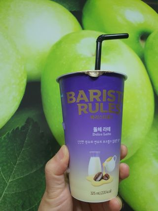 바리스타룰스 돌체 라떼 — 5점을 준 리뷰어가 2023년 4월 올린 사용 사진