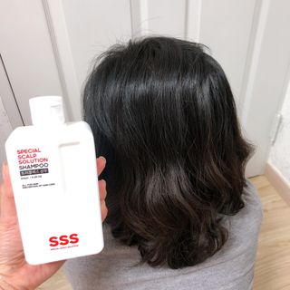 트리플에스 탈모 샴푸 275ml + 실크 트리트먼트 275ml — 4.5점을 준 리뷰어가 2021년 2월 올린 사용 사진