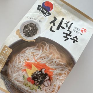 [한면원] 잔치국수 2인분 — 5점을 준 리뷰어가 2023년 4월 올린 사용 사진