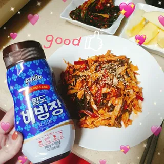 팔도비빔장 시그니처 380g 2개 — 5점을 준 리뷰어가 2022년 1월 올린 사용 사진