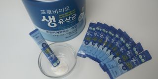 서울약사신협_프로바이오생유산균_2.5G x 100포 — 5점을 준 리뷰어가 2021년 4월 올린 사용 사진