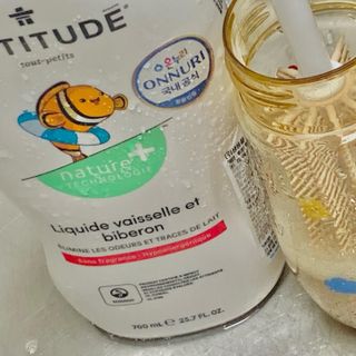 에티튜드 천연 젖병세정제 무향 700ml 1종 주방세제 EWG올그린 순한 비건 세제 — 5점을 준 리뷰어가 2022년 8월 올린 사용 사진