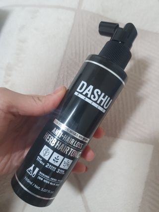 다슈코리아 다슈 데일리 안티 헤어로스 허브 헤어토닉 150ml — 5점을 준 리뷰어가 2021년 2월 올린 사용 사진