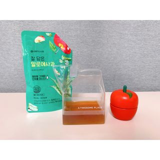 서울약사신협 잘 담은 알로애사과_70ml x 30포 — 5점을 준 리뷰어가 2021년 10월 올린 사용 사진
