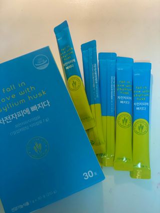 메디포스트 모비타 바디코드 식이섬유 차전자피에 빠지다 30포 — 5점을 준 리뷰어가 2022년 12월 올린 사용 사진
