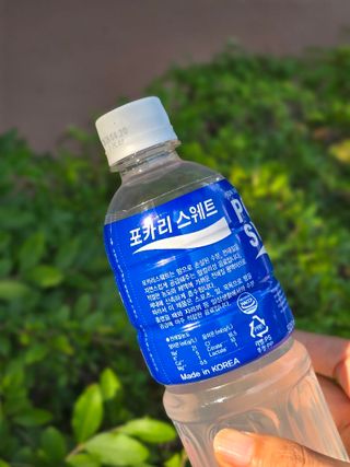 [동아오츠카] 포카리스웨트  500ml PET + 이온워터 500ml PET — 5점을 준 리뷰어가 2025년 7월 올린 사용 사진