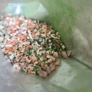 해풀잎 누구나 김밥*1ea [(혼합야채 35g *1ea,  김밥김 (5g, 5ea),  양념간장 (6g, 5ea), 참기름(5g, 2ea)] — 5점을 준 리뷰어가 2022년 8월 올린 사용 사진