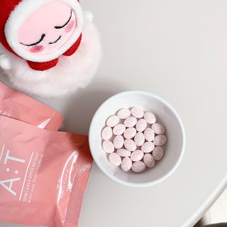 입 냄새 완화에 도움을 주는 에티켓 캔디 복숭아맛 앳캔디 — 5점을 준 리뷰어가 2020년 12월 올린 사용 사진