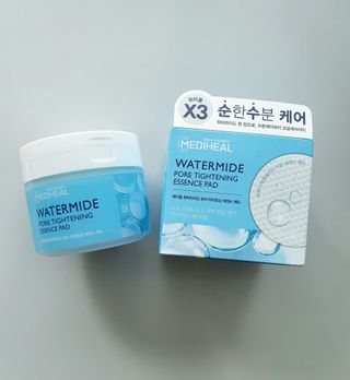 메디힐 워터마이드 포어 타이트닝 에센스 패드 — 5점을 준 리뷰어가 2021년 8월 올린 사용 사진